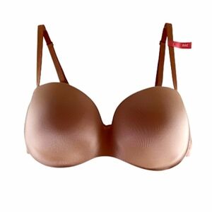 Ambrielle Strapless Push Up Bra, Size 38C